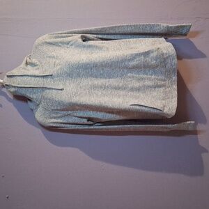 Running Bare Heather Gray Hoodie